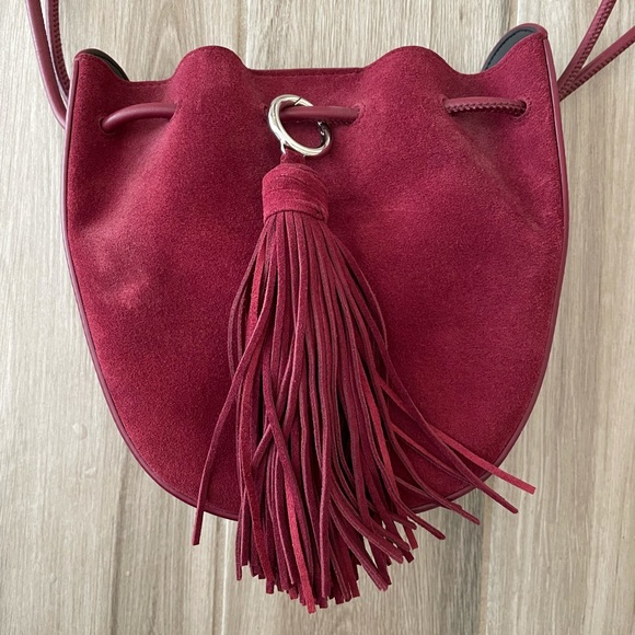 EUC Rebecca Minkoff Lulu Crossbody in Pinot Noir - Picture 2 of 7